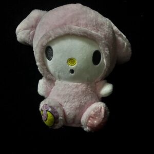 Adorable Pink Plush Toy